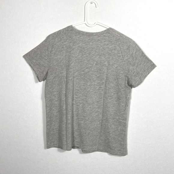 MTV Checkered Logo Heathered Gray Tee Size large - Picture 4 of 5